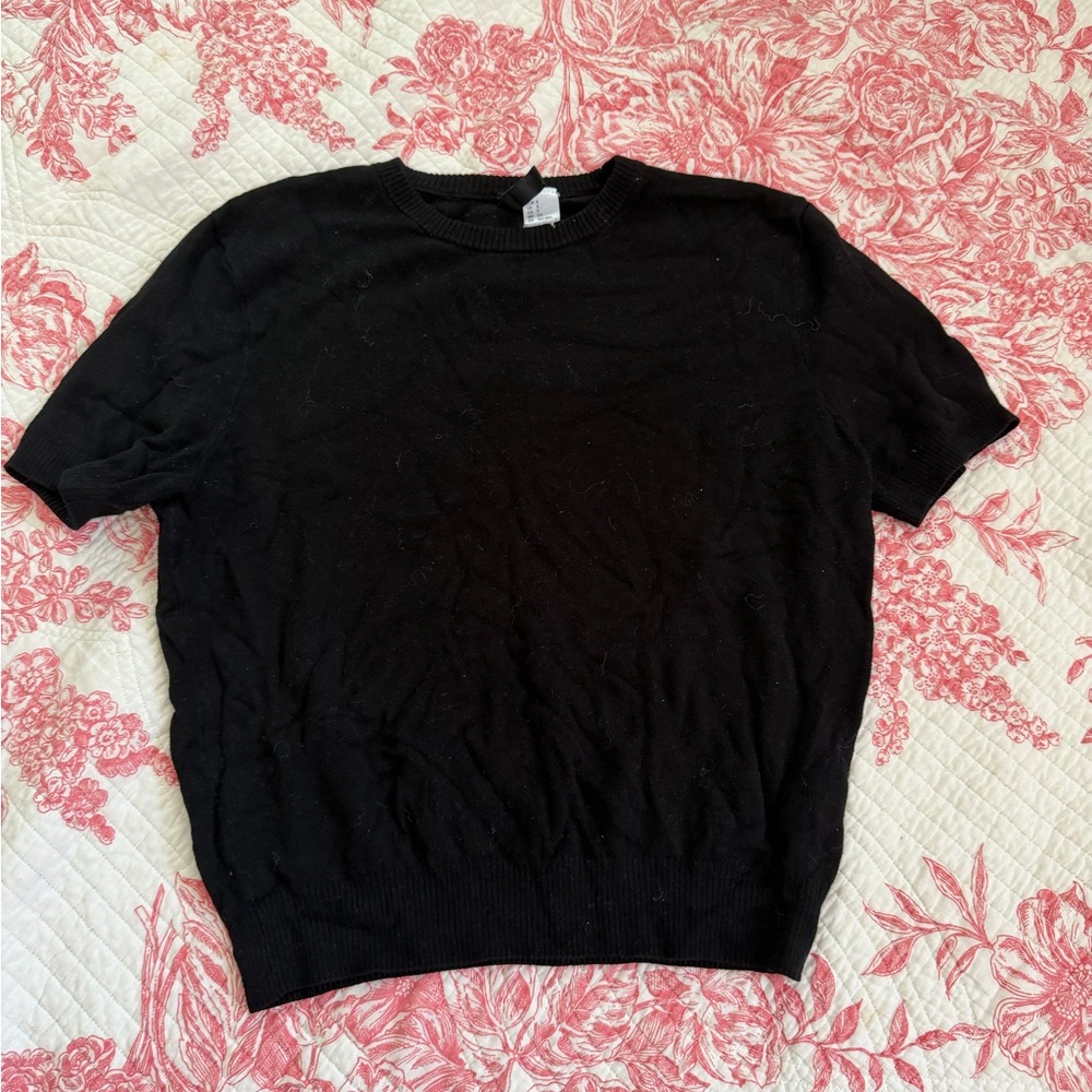 Divided sweater top